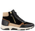 Gheata sport, dama, REMONTE SOFT, D1S70-03 negru, piele intoarsa
